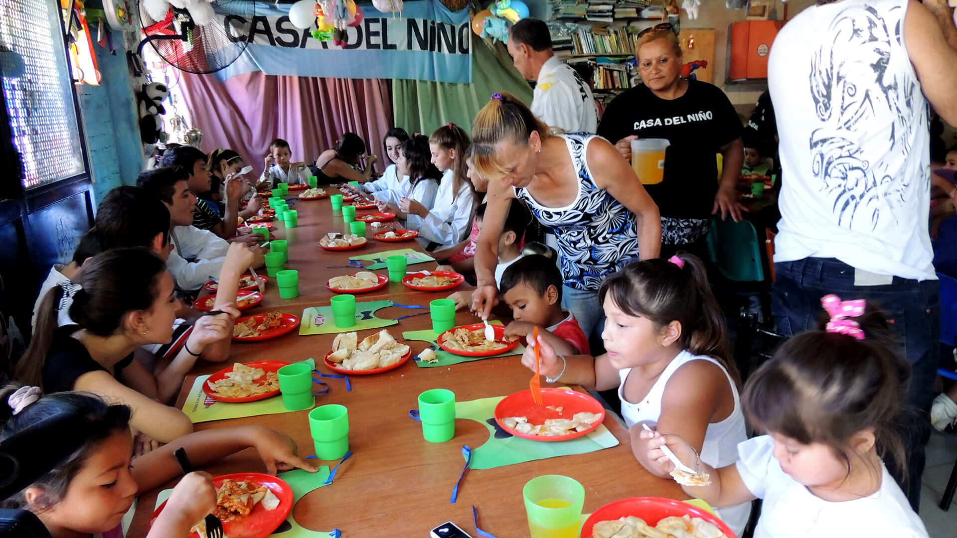 comedor de personas vulnerables